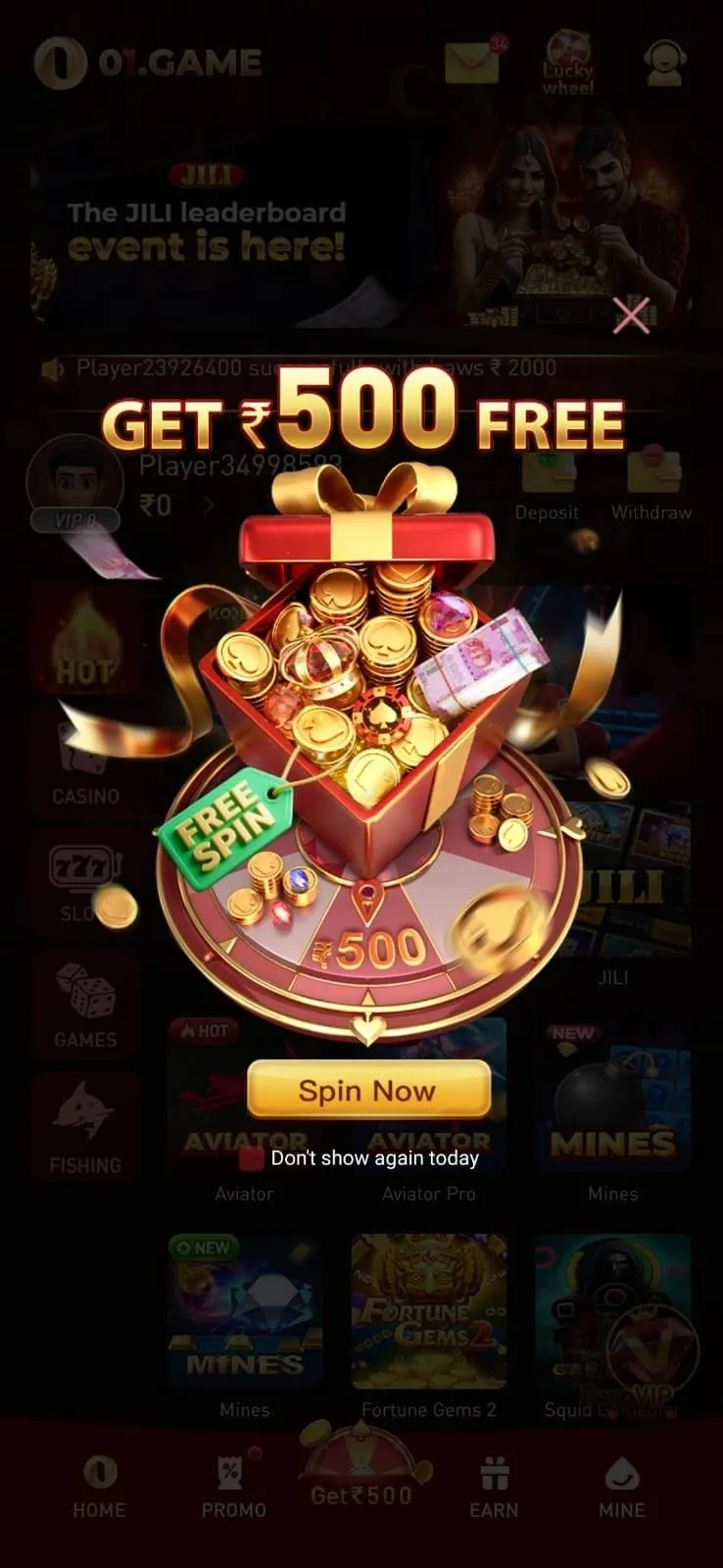 01Game App Download for Android Mobile